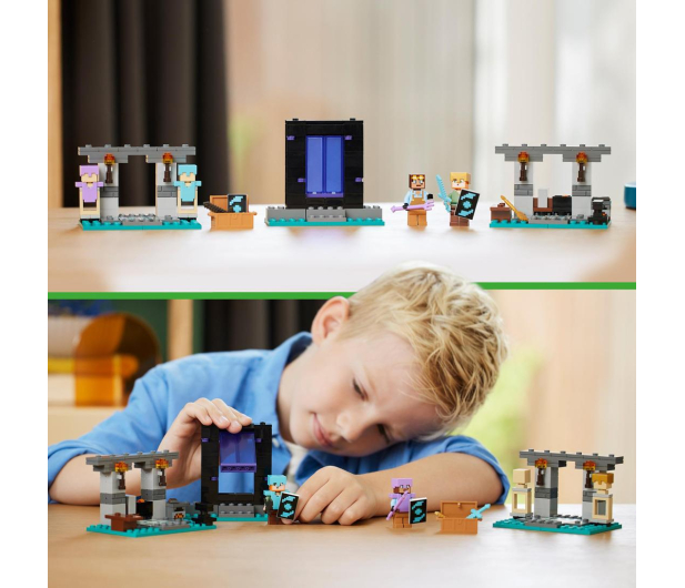 LEGO Minecraft 21252 Zbrojownia - 1202307 - zdjęcie 6